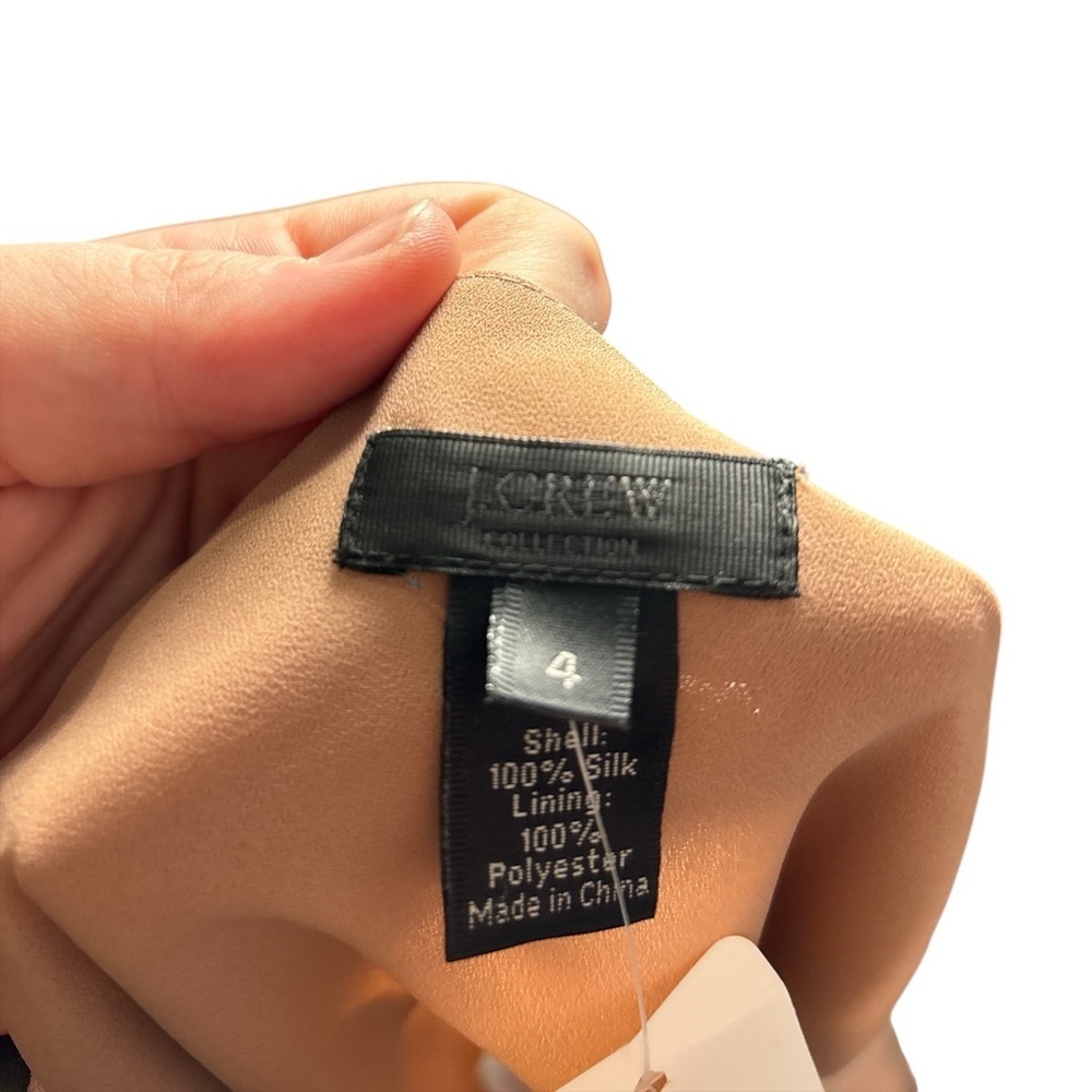 J.Crew‎ Tan Rhinestone Tank Size 4 - Picture 5 of 5